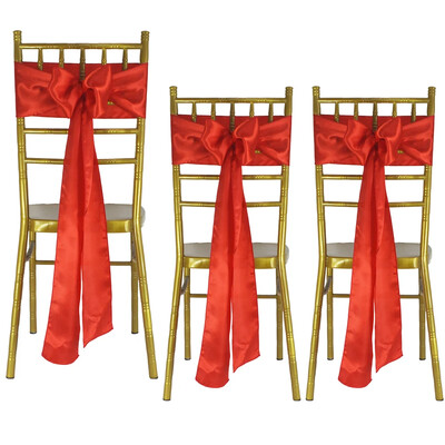 25 kom satenskih pojaseva za stolice Univerzalna navlaka za stolice Mašna vrpca za dekoracije za svatove Rođendan Božić Baby Shower Vezica za leđa