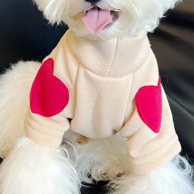 Hanorace pentru câini de modă Haine de toamnă pentru câini pentru câini de talie mică Pulover drăguț și solid pentru cățeluș Hanorace moi pentru pisici Hanorac pentru animale de companie Haine chihuahua
