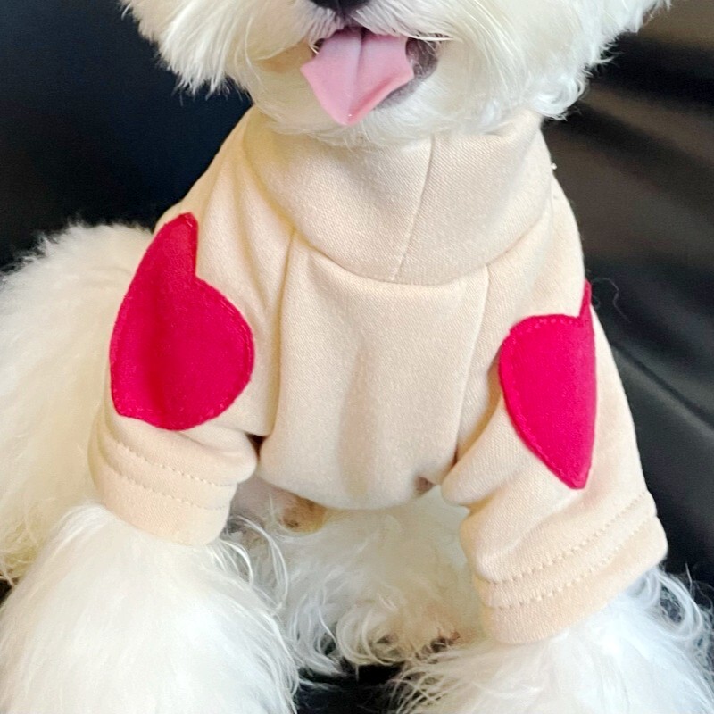 Hanorace pentru câini de modă Haine de toamnă pentru câini pentru câini de talie mică Pulover drăguț și solid pentru cățeluș Hanorace moi pentru pisici Hanorac pentru animale de companie Haine chihuahua