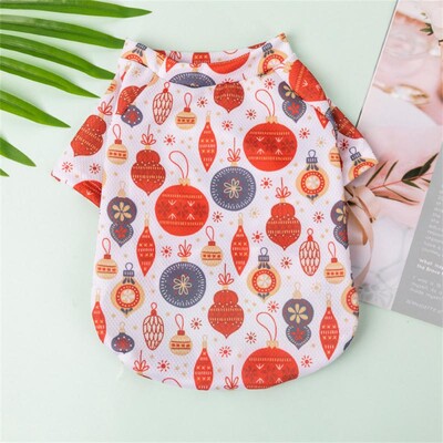 Haine pentru câini de Crăciun Pulover pentru pisici de companie din desene animate Haine pentru câini de iarnă pentru câini de talie mică, mijlocie, costum de cățeluș, Cadouri de vacanță de Anul Nou