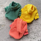 Hoodie s kapuljačom od slatkiša za pse Odjeća za kućne ljubimce Jesen Zima Vafl Pamučni džemper Teddy Bichon Odjeća za debele pse Odjeća za mačke Odjeća za mačke Kostim za pse Predmeti za kućne ljubimce