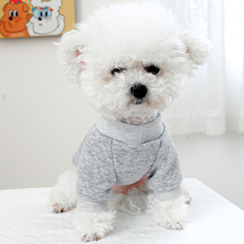 Topla odjeća za pse, zimski uzorci srca, sive majice s kapuljačom za kućne ljubimce Pulover od flisa za pse, jakna za male pse, trenirka za psiće Yorkshirea