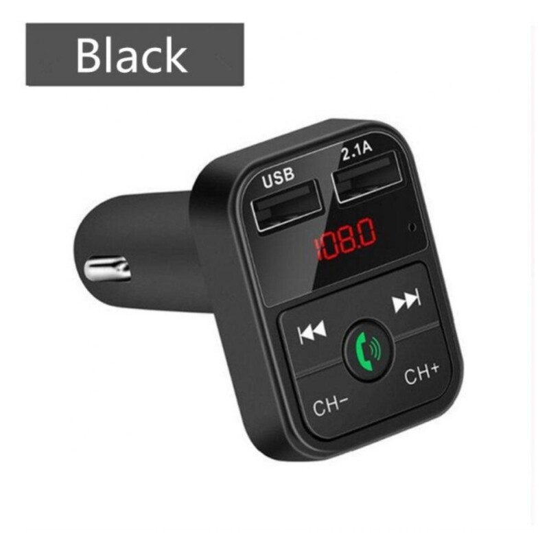 2–5 tk vabakäeline autolaadija Bluetooth kahe USB pingega ekraaniga telefoni laadija adapter, sigaretisüütaja toide telefoniauto jaoks