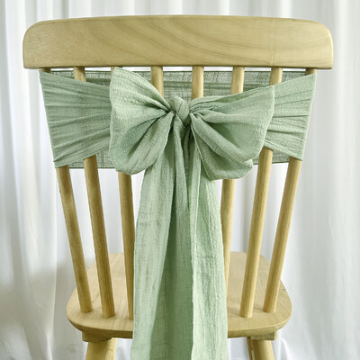 Kohandatud 10 tk puuvillasest riidest tooliraamid, kikilipsud pulmade peo kaunistamiseks, üritusteks, tarvikud, tooli katte lengi kaunistus