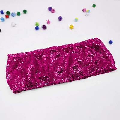 10 τμχ Φύλλα καρέκλας από ελαστικές παγιέτες Sparkly Gold Sash Band για γαμήλιο πάρτι για συμπόσιο Κάλυμμα καρέκλας εξωτερικού χώρου Διακοσμήσεις φύλλου