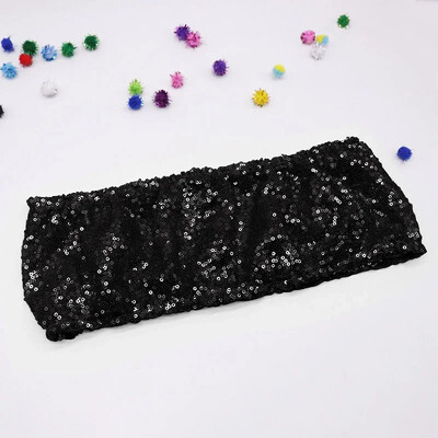 10 τμχ Φύλλα καρέκλας από ελαστικές παγιέτες Sparkly Gold Sash Band για γαμήλιο πάρτι για συμπόσιο Κάλυμμα καρέκλας εξωτερικού χώρου Διακοσμήσεις φύλλου