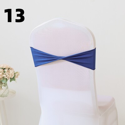 10PCS Spandex rastezljivi pojasovi za stolice Mašne Trake za stolice Elastične navlake za stolice Vezice Dekoracija za svadbenu svečanost Rođendanska zabava