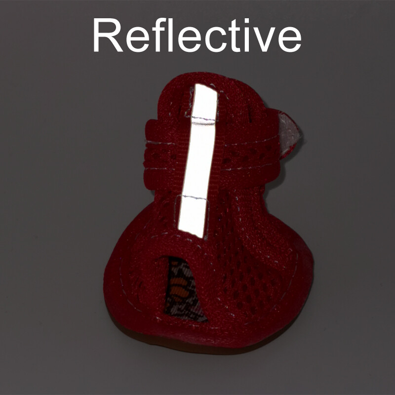 Ljetne cipele za pse za male pse Neklizajuće prozračne reflektirajuće sandale Čarape za ljubimce Tenisice Štene Chihuahua Yorkie Čizme za van