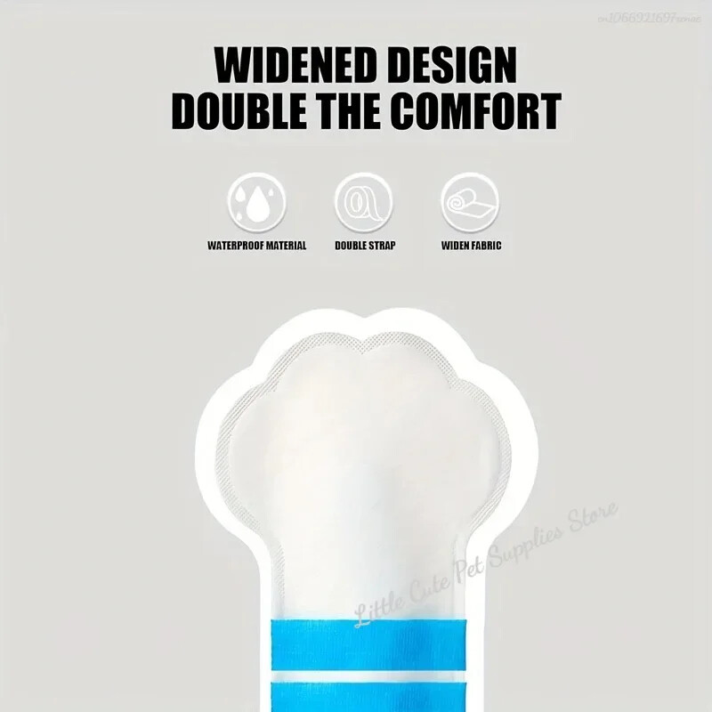 20 бр. Калъфи за обувки за домашни кучета - Обувки за кучета за еднократна употреба за защита на лапите, регулируеми с капаци за крачета, Калъфи за крачета за еднократна употреба за