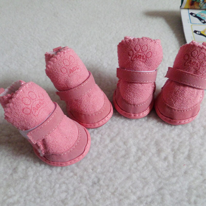 Soojad talvejalatsid koertele ja kassidele, libisemiskindlad lumesaapad Chihuahuale, Shih Tzu, enimmüüdud tooted, 2021, 4 tk