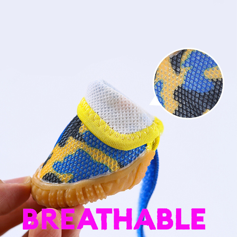 Suvised koerajalatsid Hingavad jalanõud väikestele koertele Saapad Paw Protector Kutsikakingad Saapad Libisemisvastane Tald Kassikingad Saapad