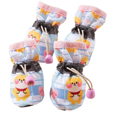 Koerakingad veojõu jaoks Libisemiskindlad koerasaapad Lemmikloomakingad Libisemisvastane tuulekindel disain Pehme vooder, armas väikesele Bichonile