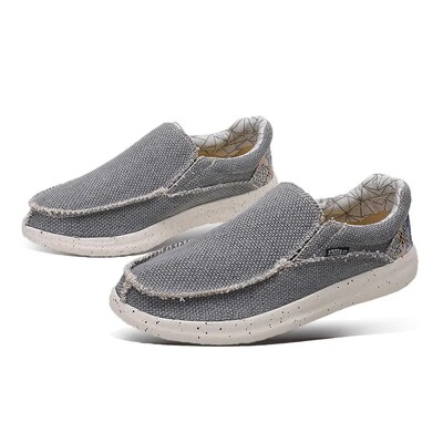 Κομψή ανδρική τζιν slip on loafers - άνεση που αναπνέει για όλη την ημέρα ,Ελαφρύ σχέδιο, χωρίς γραβάτα, εύκολο στη χρήση και στην απογείωση
