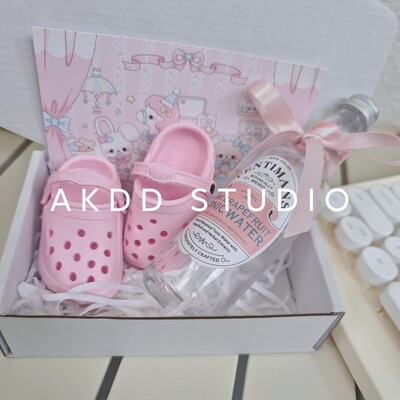 Korea Ins Pet Cats and Dogs Mini Cave παπούτσια Χαριτωμένα παιχνίδια Παντόφλες φωτογραφιών στηρίγματα Κρεμαστά διακοσμητικά σκυλιά Αξεσουάρ για κατοικίδια