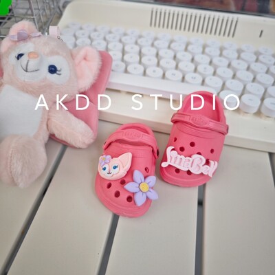 Korea Ins Pet Cats and Dogs Mini Cave παπούτσια Χαριτωμένα παιχνίδια Παντόφλες φωτογραφιών στηρίγματα Κρεμαστά διακοσμητικά σκυλιά Αξεσουάρ για κατοικίδια