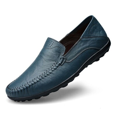 Pantofi pentru bărbați din piele naturală, ocazional, marcă de lux, pantofi formali pentru bărbați, mocasini, italieni, respirabili, pantofi pentru bărbați, mari mari