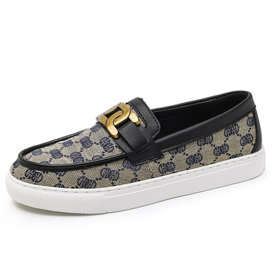 2024 Νέα επαγγελματικά casual παπούτσια για άντρες Loafers μόδας χαμηλού επιπέδου Slip On Flat Boat Shoe Ανδρικά πολυτελή δερμάτινα παπούτσια