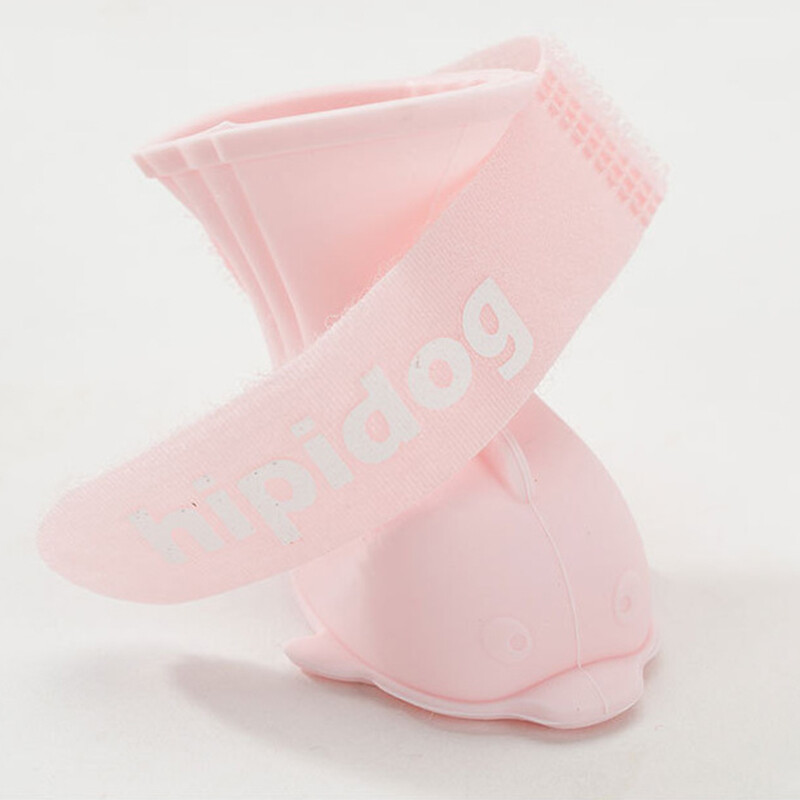 SUPREPET Cizme de ploaie pentru animale de companie Pantofi impermeabili pentru câini de vară pentru câini de talie mică Cizme din silicon anti-murdare Sandale antiderapante pentru animale de companie Set de 4