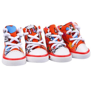 Väikesed sporditossud koerale Lemmikloomakingad kassidele kevad- ja sügissaapad libisemiskindlad kutsikajalatsid 4tk/komplekt Drop Shipping hulgimüük