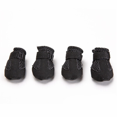 Μπότες Puppy Pet Υψηλής Προστασίας Αναπνεύσιμα Αντιολισθητικά Παπούτσια Φροντίδα Σκύλου Παπούτσια για Σκύλους Συντροφιάς Άνετα Εφαρμογή Εύκολο Καθαρισμό Πλέγμα Παπουτσιών Σκύλου