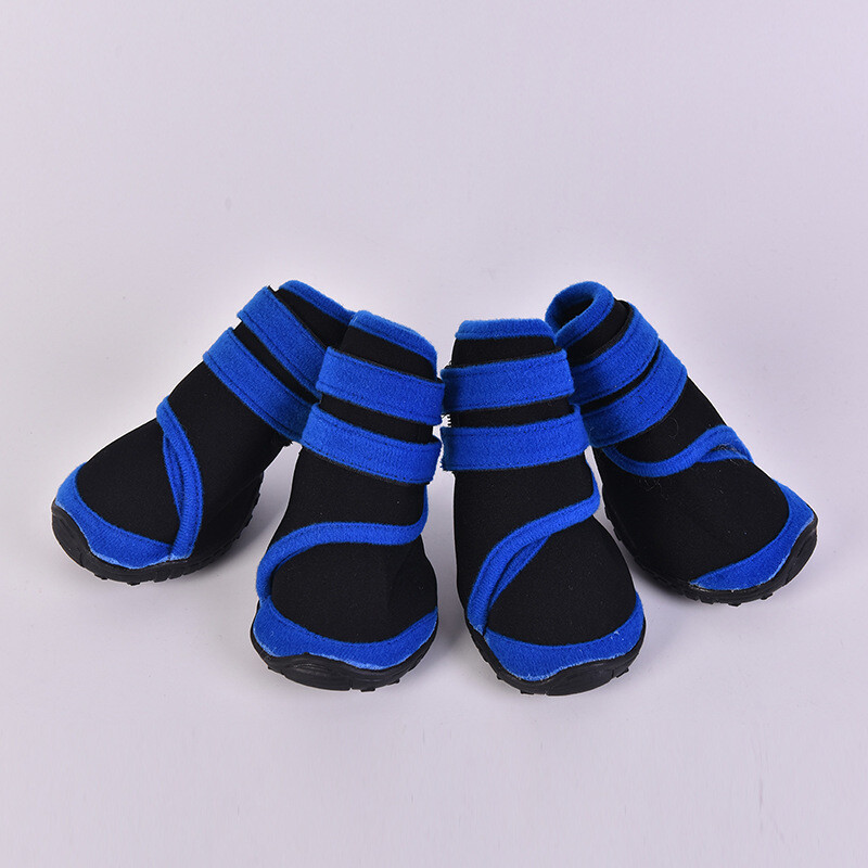 Cipele za pse Čizme za pse Protuklizni potplat Cipele za male i velike pse Vodootporne čizme za pse na otvorenom za jesen i zimu 4 kom.