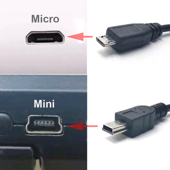 Φορτιστής αυτοκινήτου Mini Micro USB 3,5 μέτρων 5V 3,4A με 2 θύρες USB για κάμερα DVR αυτοκινήτου Dash Video Recorder GPS, Είσοδος DC 8V-36V