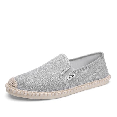 PUPUDA Muške mokasine Meke visokokvalitetne proljetne platnene ribarske cipele Tenisice Muške espadrile Trend Ravne cipele Muške ljetne