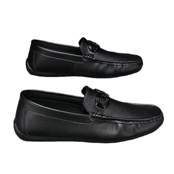 Υψηλής ποιότητας Δερμάτινα Loafers Ανδρικά Casual Παπούτσια Μοκασίνια Slip on Ανδρικά Flat Ανδρικά παπούτσια Boat Ανδρικά παπούτσια οδήγησης Hombre