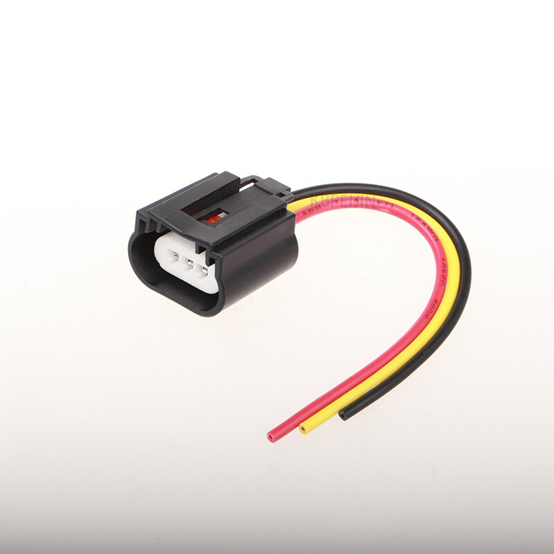 2 vnt. automobilio H13 9008 lemputės lizdo adapterio keramika, 3 kontaktų priekiniams žibintams, moteriškos kištuko jungties priedai