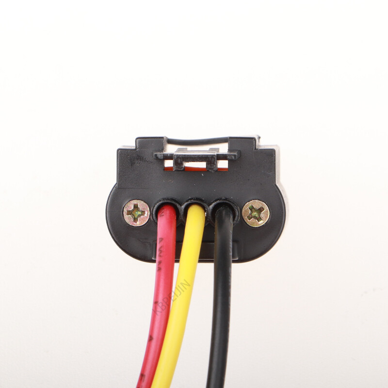 2 vnt. automobilio H13 9008 lemputės lizdo adapterio keramika, 3 kontaktų priekiniams žibintams, moteriškos kištuko jungties priedai