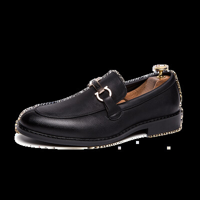 Muške ležerne cipele Udobne ravne kožne cipele za van Neklizajuće Prozračne Modne mokasine Tenisice Ležerne cipele za brod p4