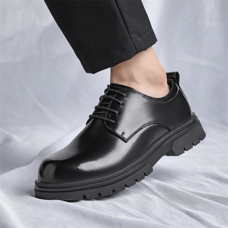 Δερμάτινα ανδρικά παπούτσια με κορδόνια oxfords Loxury brand casual παπούτσια Ανδρικό φόρεμα Επίσημα Loafers Ανδρικά μοκασίνια Homme Ανδρικά παπούτσια για βάρκα