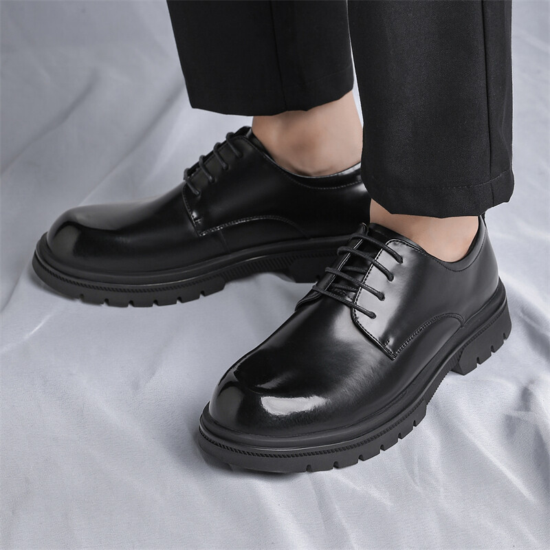 Δερμάτινα ανδρικά παπούτσια με κορδόνια oxfords Loxury brand casual παπούτσια Ανδρικό φόρεμα Επίσημα Loafers Ανδρικά μοκασίνια Homme Ανδρικά παπούτσια για βάρκα