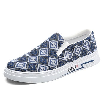 Καλοκαιρινό Νέα Casual One Step, υφασμάτινα παπούτσια Slip-on Παπούτσια Fisherman Κεντημένα παπούτσια για βάρκα Παπούτσια από καμβά για περπάτημα Bohemian Style