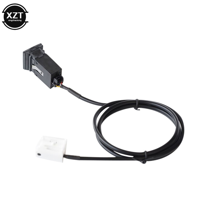 1 set adaptera za sučelje AUX prekidača za automobil u utičnici s kabelskim snopom za VW1 RCD510 RCD310 RNS315 Jetta 5 MK5 Golf 6 MK6