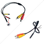 4-пинов 4-жилен съединител за удължаване на кабела от мъжки към женски DVR за кола за задно виждане