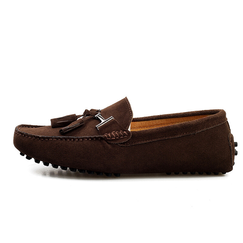 Muške ležerne cipele Modne muške kožne muške natikače Mokasine velike veličine Muške ravne cipele Udobne cipele za čamac Luksuzne visoke kvalitete