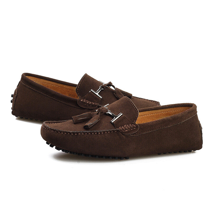 Muške ležerne cipele Modne muške kožne muške natikače Mokasine velike veličine Muške ravne cipele Udobne cipele za čamac Luksuzne visoke kvalitete