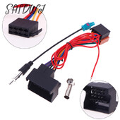 1 tk autostereo FM-heli ISO juhtmestik kaabelraadio antenni juhtme adapter Peugeot 207 307 307CC 407 1007 Citroen C2 C5 jaoks