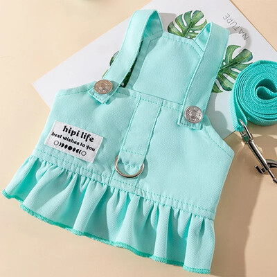 Haljina za pseću princezu, slatki pas, mrežasta haljina, mačić, štene, suknja za kućne ljubimce, ljetna haljina za pse, mašna, čipka, korejska pudla, odjeća za čivavu