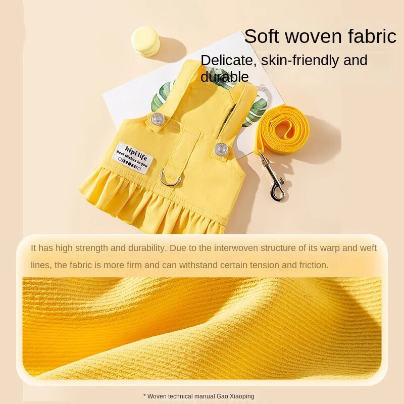 Haljina za pseću princezu, slatki pas, mrežasta haljina, mačić, štene, suknja za kućne ljubimce, ljetna haljina za pse, mašna, čipka, korejska pudla, odjeća za čivavu