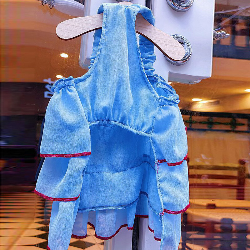 Rochie de vară pentru câini Fusta pentru pisici Îmbrăcăminte pentru animale de companie Fusta de pluș Chihuahua Îmbrăcăminte prințesă pentru cățeluș Haine drăguță pentru cățeluș Rochie pentru prințesă pentru câine