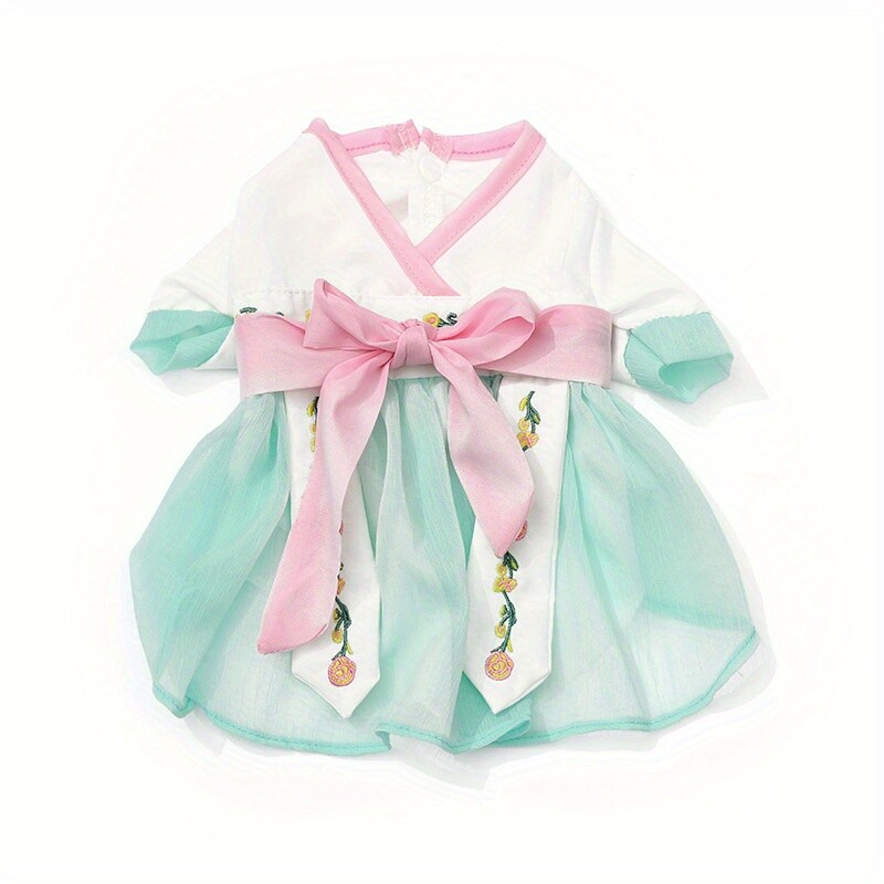 Luksuzna odjeća za pse Haljina za pse Suncokret Ljetne nošnje Mašna za kućne ljubimce Čipkana suknja za pse Chihuahua Bichon Odjeća za mače Odjeća za štene