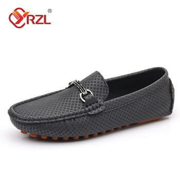 YRZL Ανδρικά Loafers Casual Παπούτσια 2024 Νέα Μόδα Χειροποίητα Μοκασίνια Υψηλής Ποιότητας Loafers Παπούτσια Luxury Outdoor Light Slip on Shoes