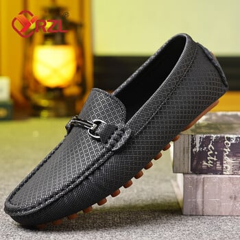 YRZL Ανδρικά Loafers Casual Παπούτσια 2024 Νέα Μόδα Χειροποίητα Μοκασίνια Υψηλής Ποιότητας Loafers Παπούτσια Luxury Outdoor Light Slip on Shoes