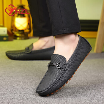 YRZL Ανδρικά Loafers Casual Παπούτσια 2024 Νέα Μόδα Χειροποίητα Μοκασίνια Υψηλής Ποιότητας Loafers Παπούτσια Luxury Outdoor Light Slip on Shoes