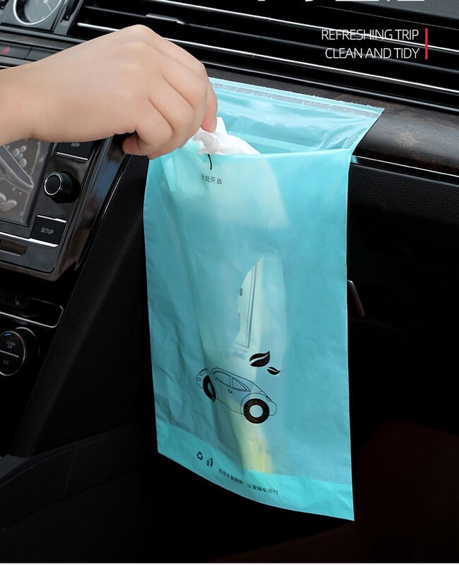 50 vreća za smeće montiranih na automobilu, jednokratno ljepilo za kreativno skladištenje automobila, viseća kanta za smeće na automobilu