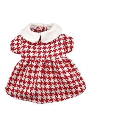 Sügistalvine jõulukleit koertele armas lilleline koerariided punane ruuduline kleit kassile lemmikloomade riided mantel koerte kleidid väikestele koertele