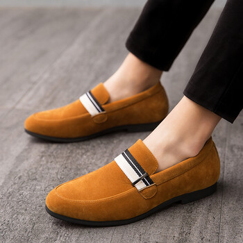 Ανδρικά Loafers Παπούτσια Casual Ανδρικά Παπούτσια Οδήγησης Ποιοτικά Δερμάτινα Βάρκες Επώνυμα Ανδρικά Loafers Μοκασίνια Breathable Zapatos De Conducir