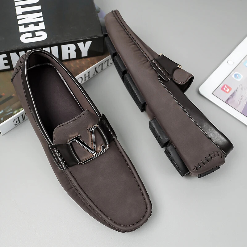 Tenis Marka Muške cipele Nove muške cipele za slobodno vrijeme Allmatch Loafer Cipele Muška modna poslovna cipela Modna društvena cipela s mekanim potplatom 2024.